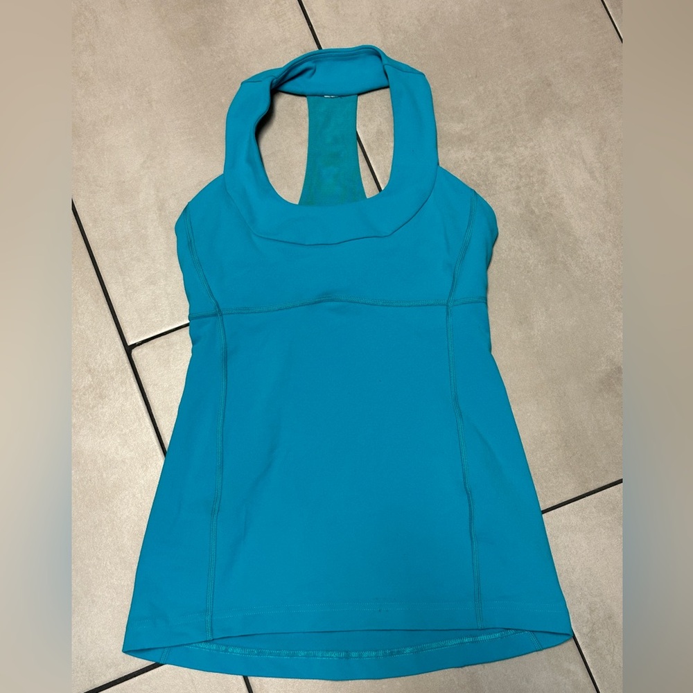 Lululemon Scoop Neck Racer Back Tank Gem size 4
